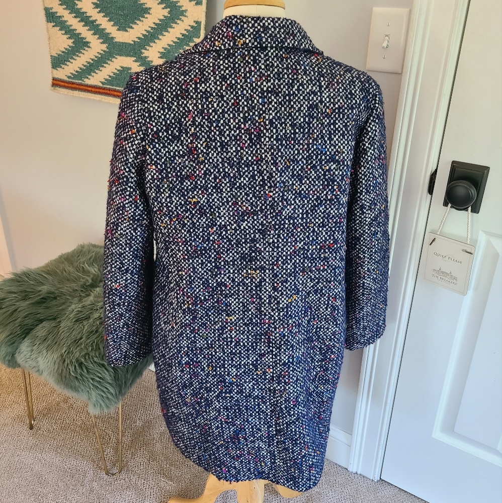 J. Crew tweed jacket women's size 10p - Picture 5 of 6